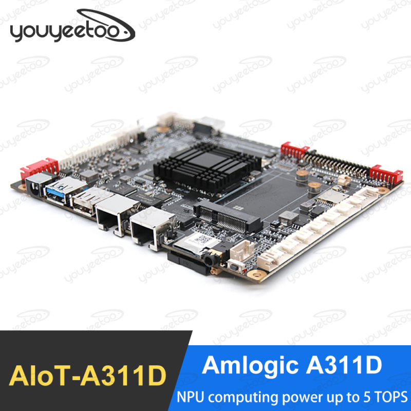 Youyeetoo AIOT-A311D Big.Little Architecture Amlogic A311D Digital Signage Advertising Machine Intelligent self-service Terminal