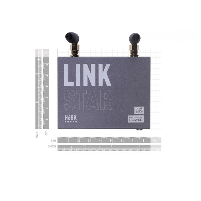 Youyeetoo LinkStar-H68K-0232 Router Rockchip RK3568 dual-2.5G Ethernet Support Ubuntu, Debian,Armbian,Android,Openwrt,Buildroot