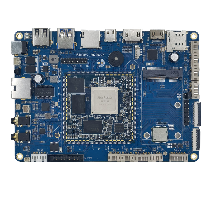 I3399 RK3399 6-Core 64-bit High-Performance Platform demo board for AR VR Android 7.0 ubuntu 16.04