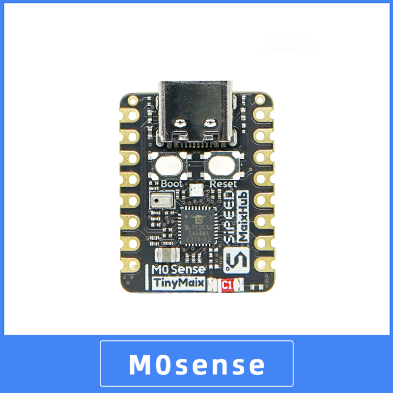 Sipeed M0sense BL702 RISC-V 144MHz AIOT development board BlueTooth 5.0/ BLE iny fingertip Route USB 2.0 FS to USB Type-C port