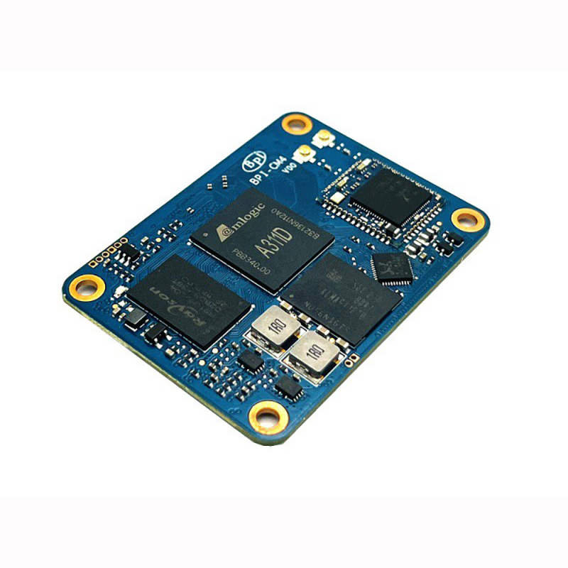 Banana Pi BPI-CM4 Amlogic A311D Quad Core ARM Cortex-A73 4G LPDDR4 16G eMMC Minipcie 26PIN Support HDMI Output Run Android Linux