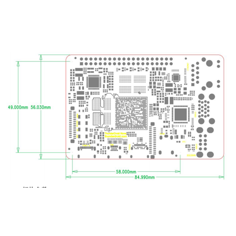 Youyeetoo Pico Pi PC RockChip RK3588S Single Board Computer Quad-Core Support Android,Buildroot,Debian 3588S Raspberry PI