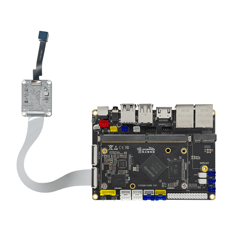 4K | 8MP Camera Module, MIPI-CSI interface, with adapter For YY3568 Development Board