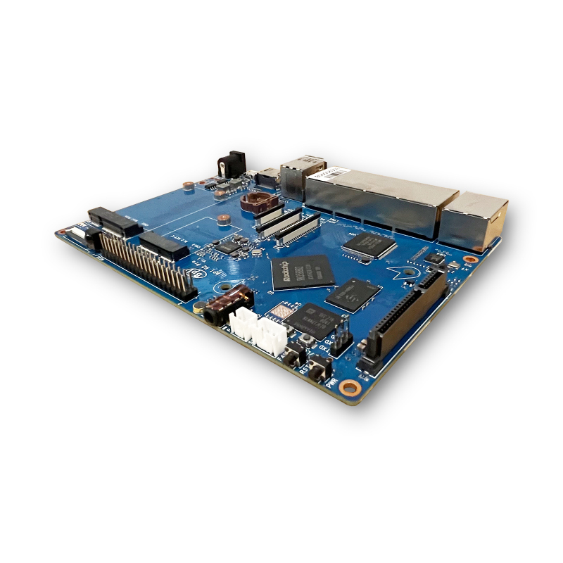 Banana PI BPI R2 Pro Rockchip RK3568 Opensource Router Demo Board Quad-core ARM Cortex-A55 CPU 2GHz Support OpenWRT and Linux