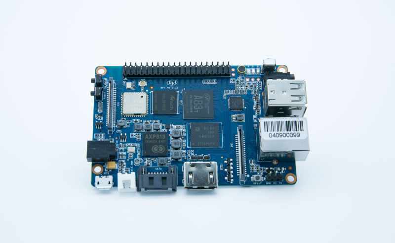 youyeetoo BPI-M3 with Allwinner A83T Octa-core chip design,8G eMMC