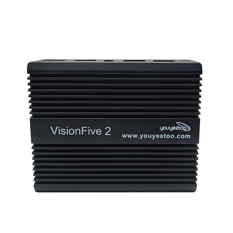 youyeetoo VisionFive V2 Metal Motherboard Case - Robust and Durable with Fit-for-Purpose Design and Heat Dissipation, Dustproof for Engineers, Mechanics, and Hardware Enthusiasts