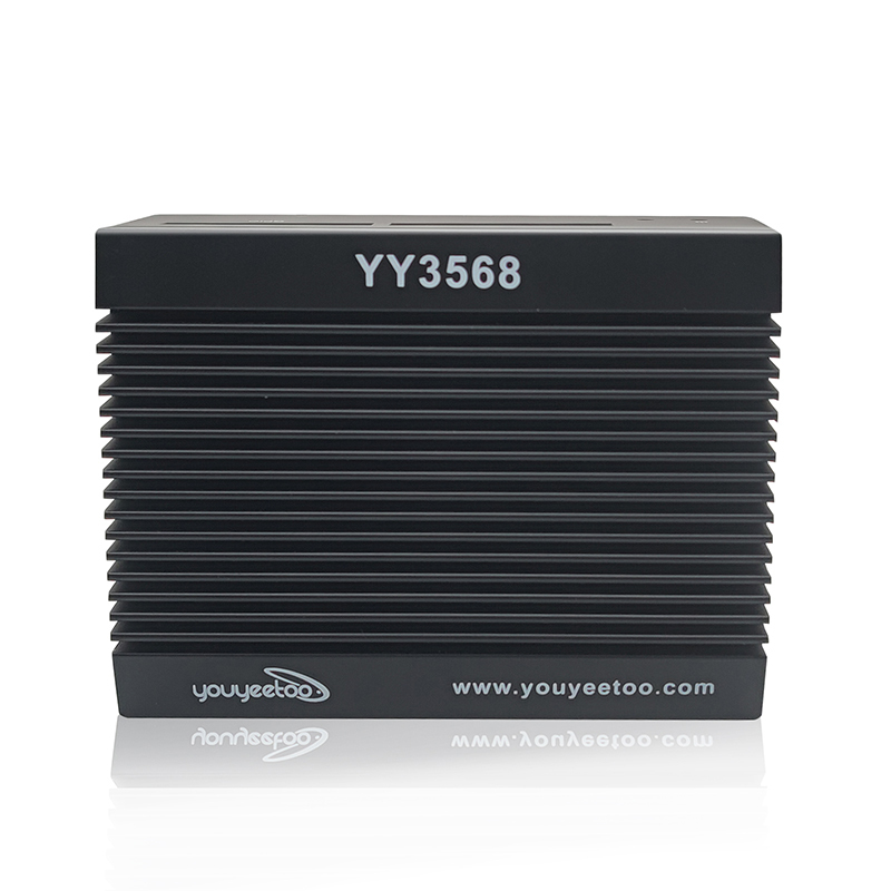 youyeetoo YY3568 Metal Case, Aluminum Alloy Passive Cooling Case for YY3568 Dev Board (Only the Case)