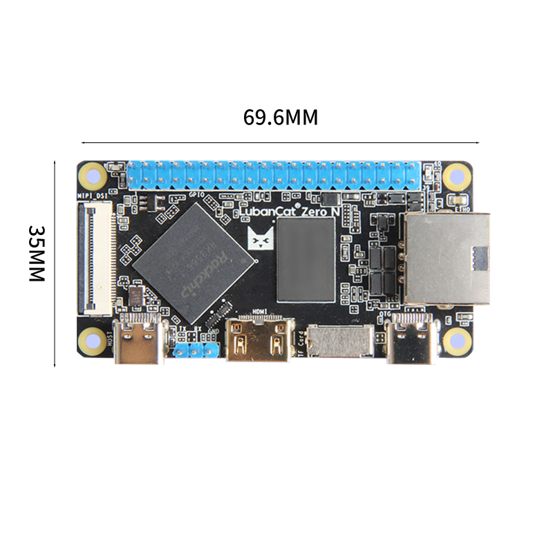 LubanCat Zero single board computer,Raspberry Pi Zero Form Factors, Provide Andriod Debian Ubuntu, Complete R&D resources.