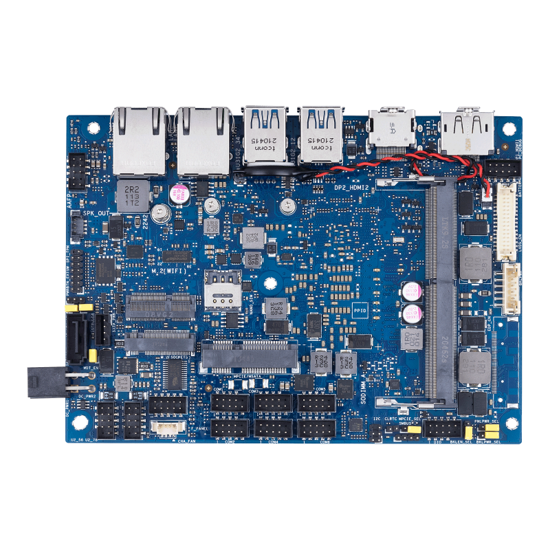 C786ES-IM-AA 3.5" Single Board Computer with Intel® Core™ i7-8665UE Processor - Up to 6 COM ports, includes 2 x RS 232/422/485