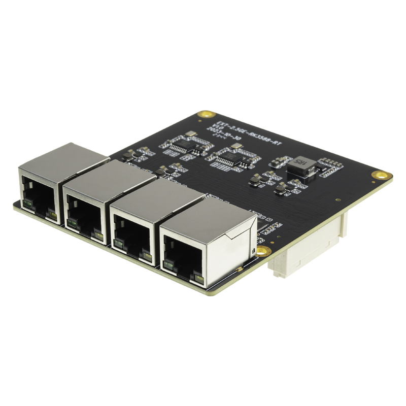 ROC-RK3588-RT Router  -8K 6TOPS AI SBC - Support Android Linux OpenWRT - 2.5GbE M.2 PCIE