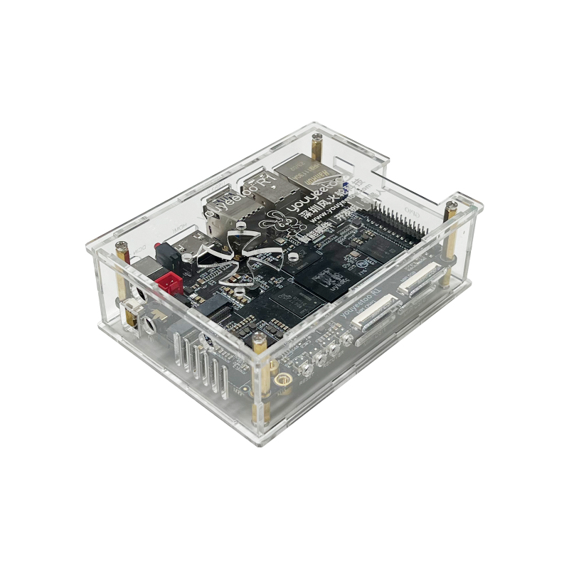 Acrylic case for youyeetoo R1 - rk3588s 100 x 69.3mm Single Board Computer