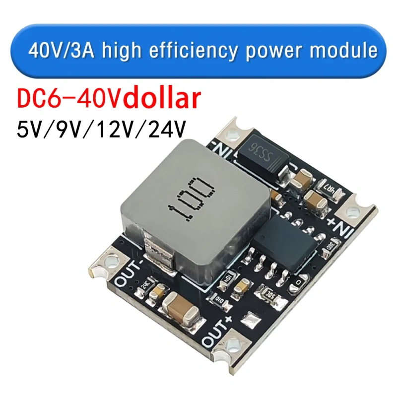 13V~40V To 12V DC-DC Step Down Buck Module - MAX 3A, Small, Low Ripple , High Power