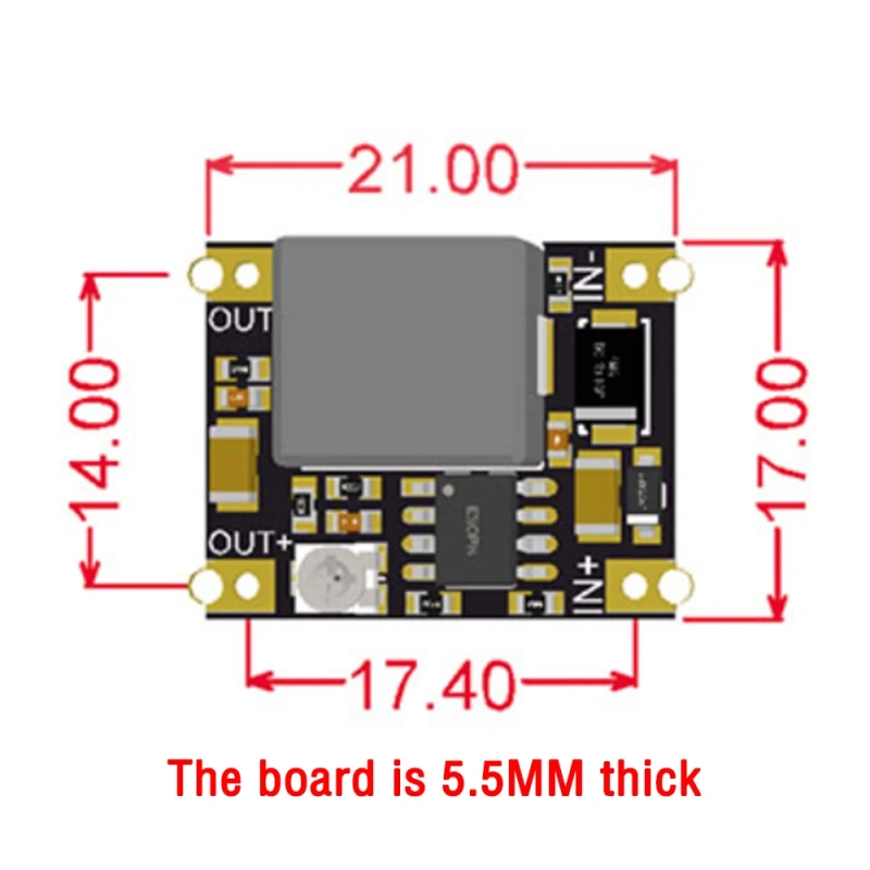 13V~40V To 12V DC-DC Step Down Buck Module - MAX 3A, Small, Low Ripple , High Power