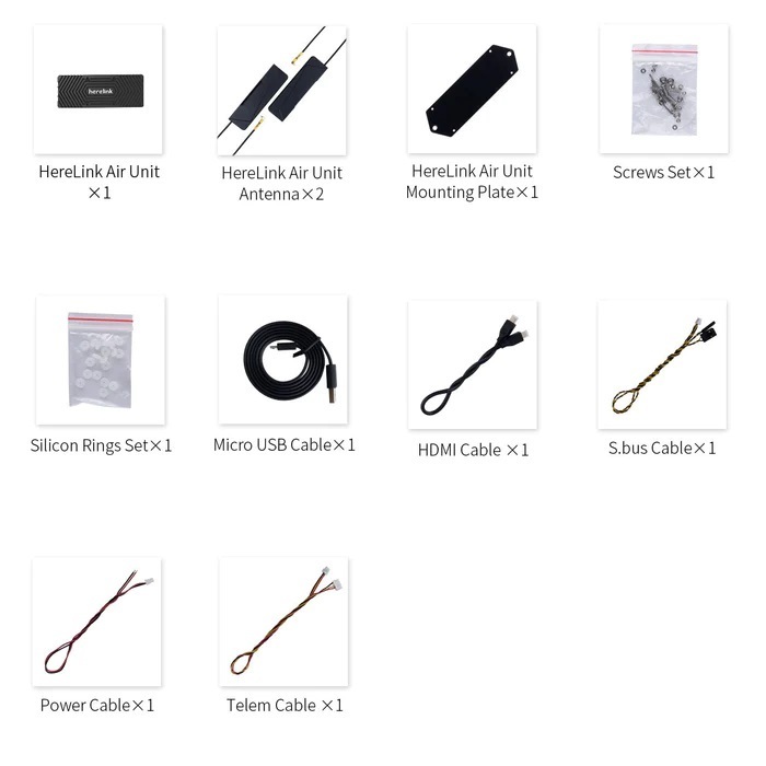 HEX Herelink - 2.4GHz Long Range HD Video Transmission System - V1.1 (HX4-06212 )