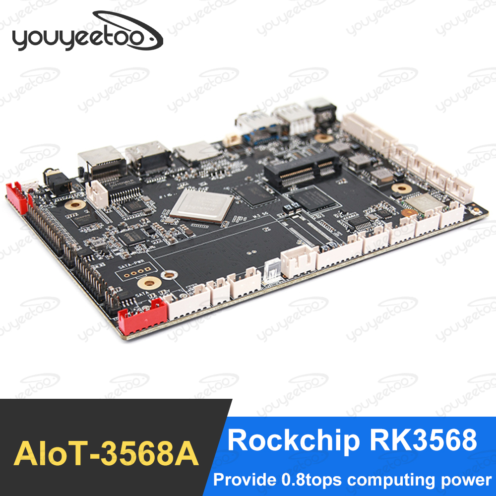 Youyeetoo AIOT-3568A Rockchip RK3568 Commercial Display Mainboard RAM 2GB Built-in PCI-E 3/4G module Support Android 11.0