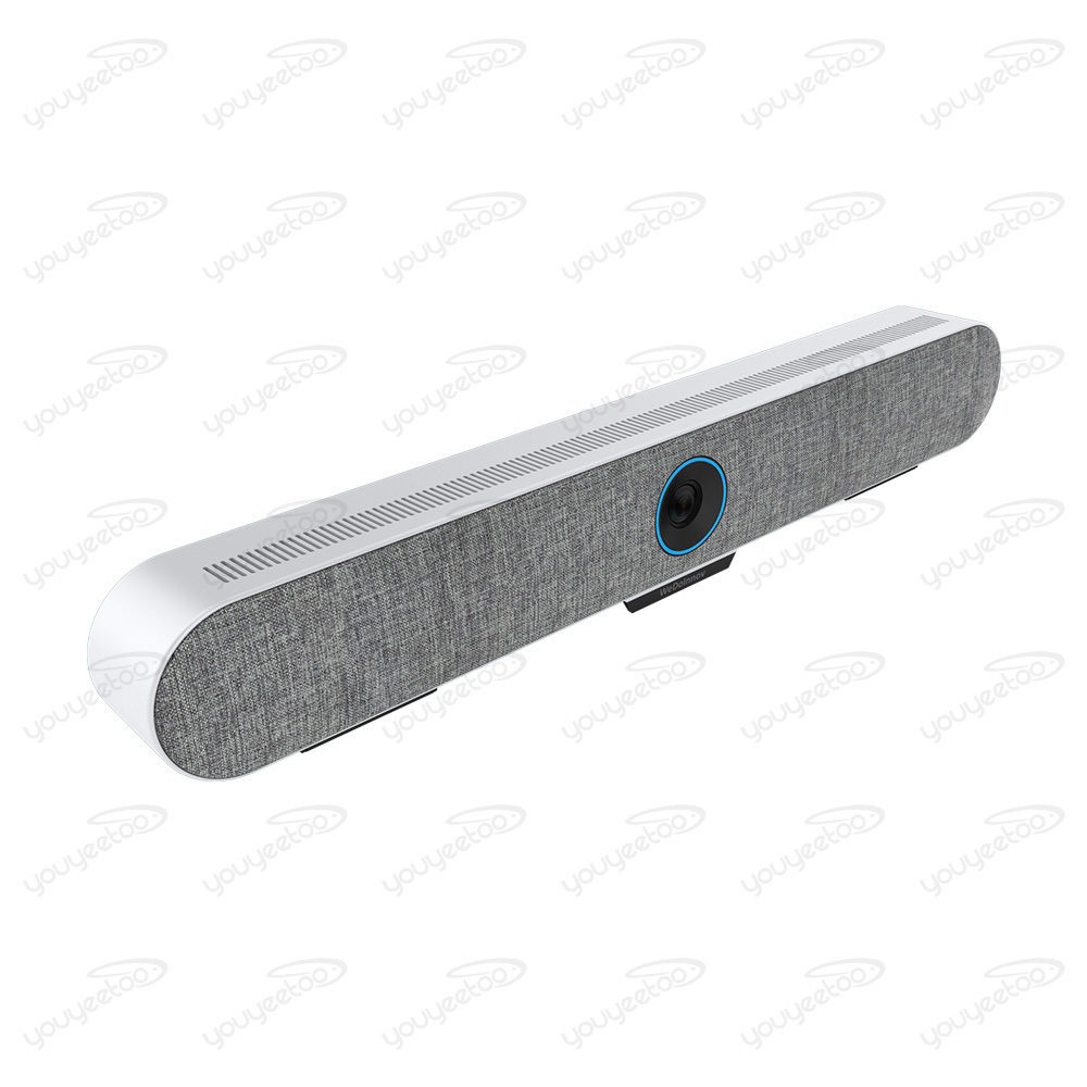 TB01 4K Ai Face Tracking Video Soundbar Webcam for Laptop Computer usb web camera Noise Cancelling Stereo Microphones web cam