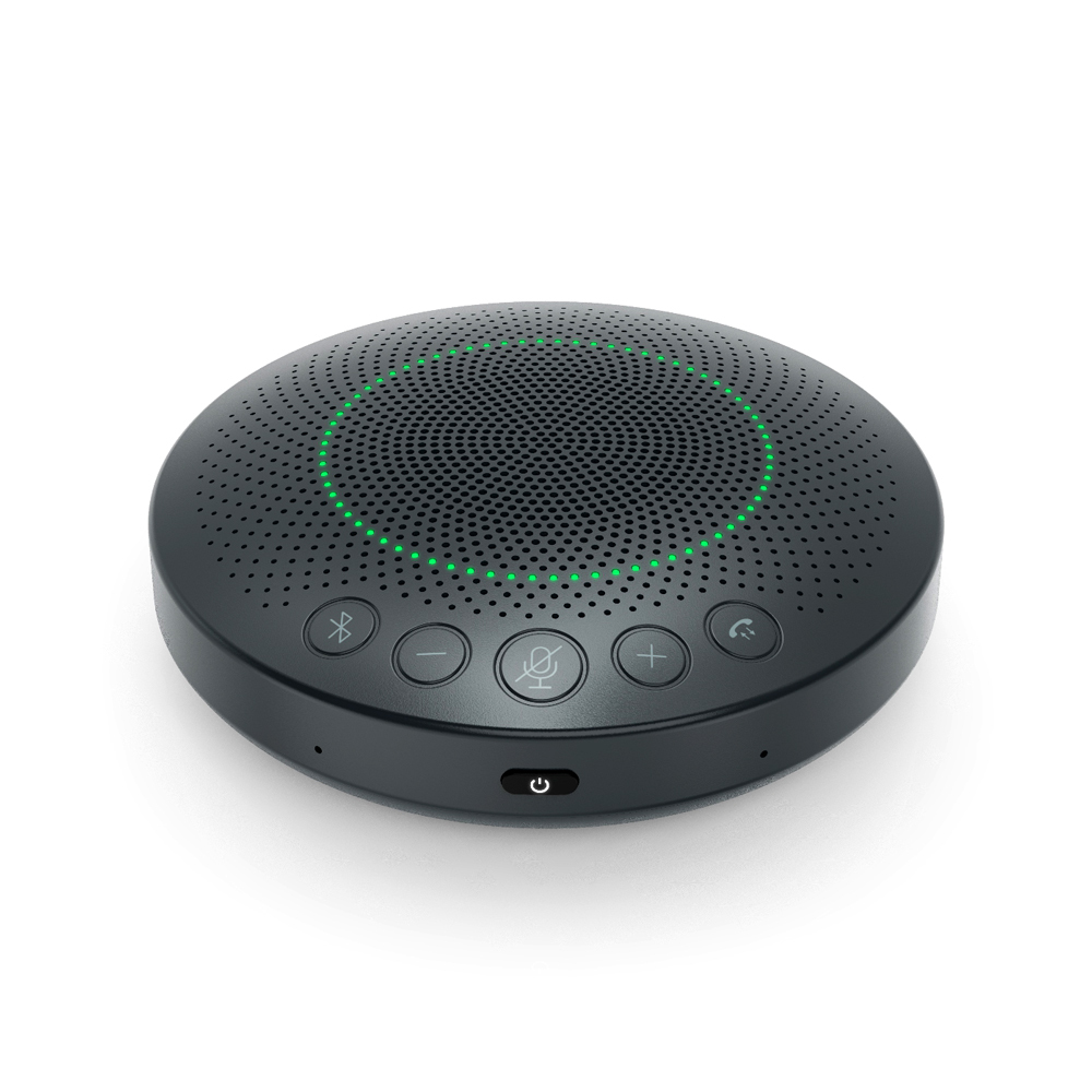 POD3 Bluetooth Speakerphone Conference Microphone Omnidirectional Computer Mic Pickup Touch-Sensor Button Support Voice Location