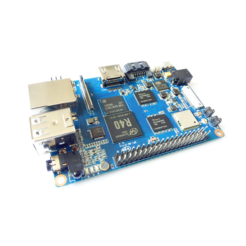 BPI M2 Ultra R40 Quad-Core 2GB DDR3 RAM with SATA WiFi Bluetooth 8GB eMMC