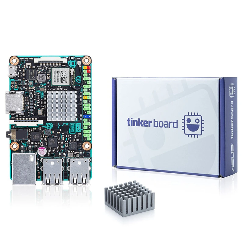 ASUS SBC Tinker board RK3288 SoC 1.8GHz Quad Core CPU, 600MHz Mali-T764 GPU, 2GB LPDDR3 Thinker Board / tinkerboard