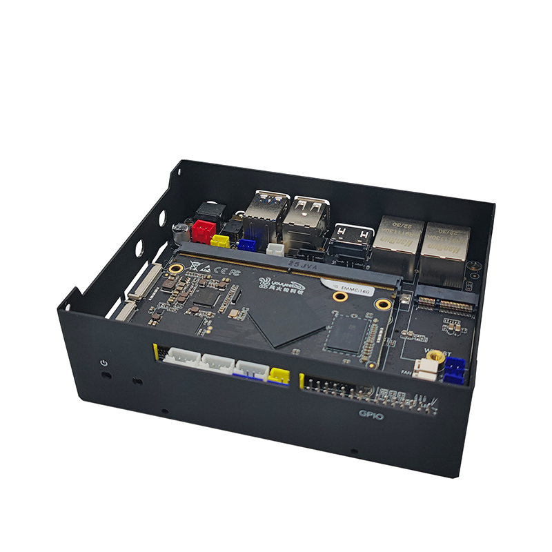 youyeetoo YY3568 Metal Case, Aluminum Alloy Passive Cooling Case for YY3568 Dev Board (Only the Case)