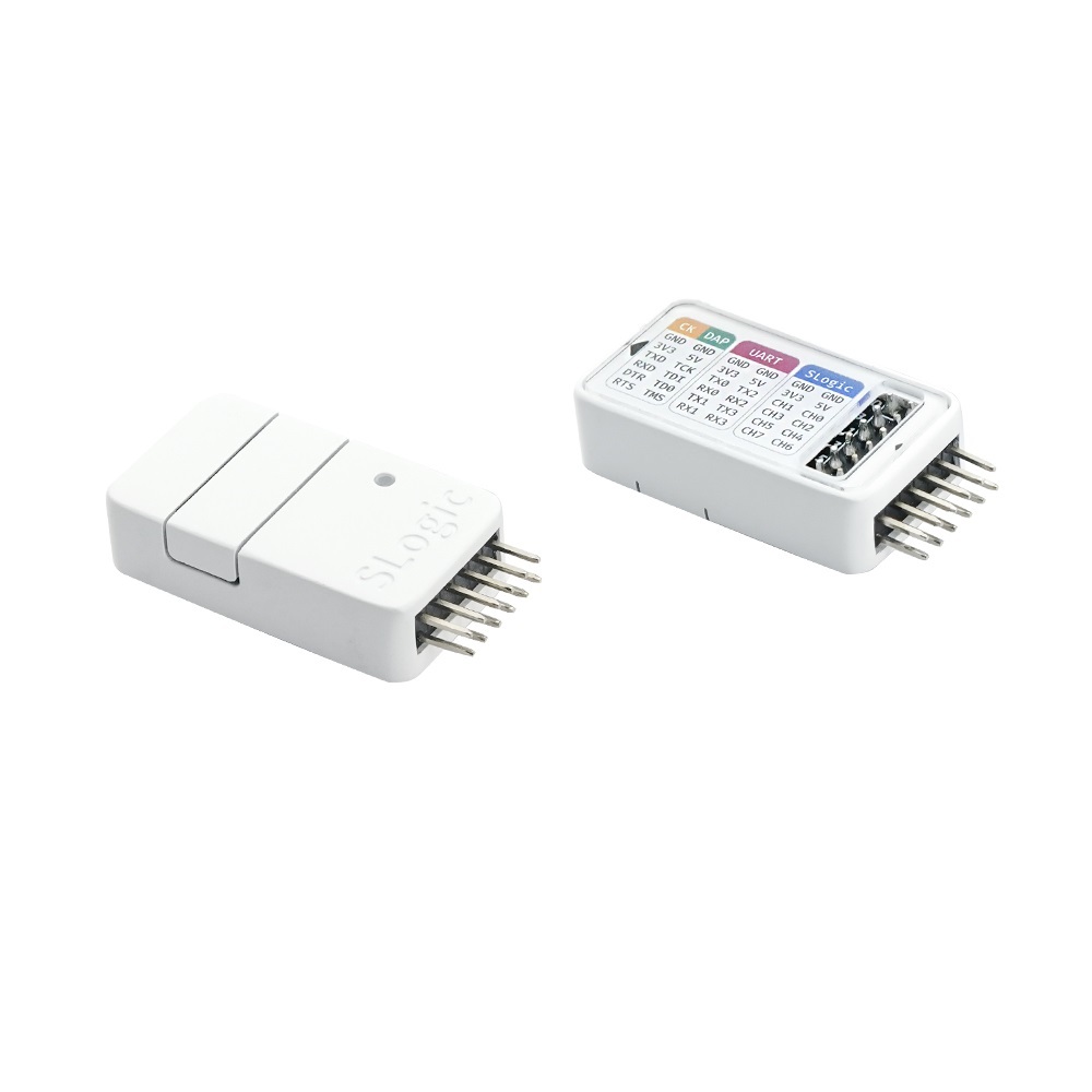 8 in 1 USB logic analyser - SLogic Combo 8 - RISC-V logic analyser  - logic analyzer, CKLink debugger, DAP-Link debugger ,USB2UART