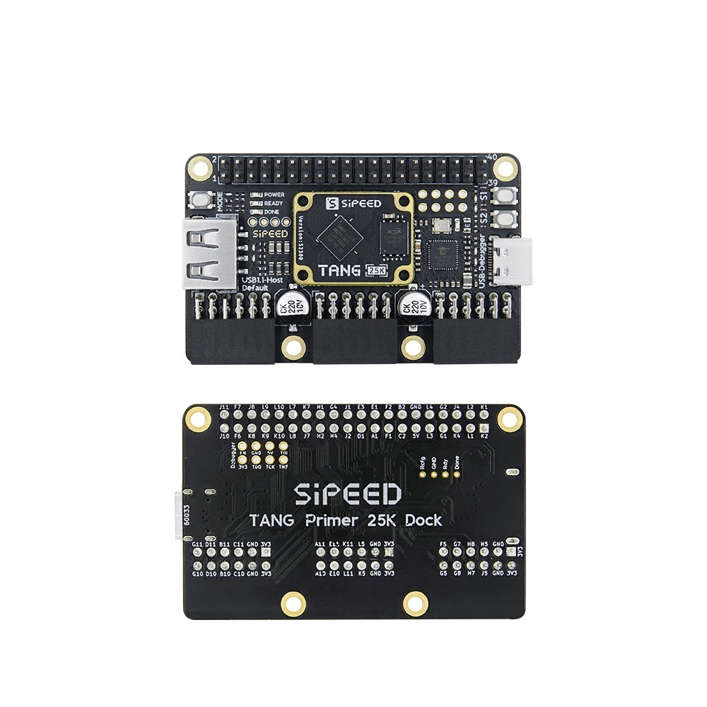 Sipeed Tang Primer 25K - 23040 Logic Cells for FPGA, FPGA Board - For Retro gaming, DVP camera management, and LED matrix control.