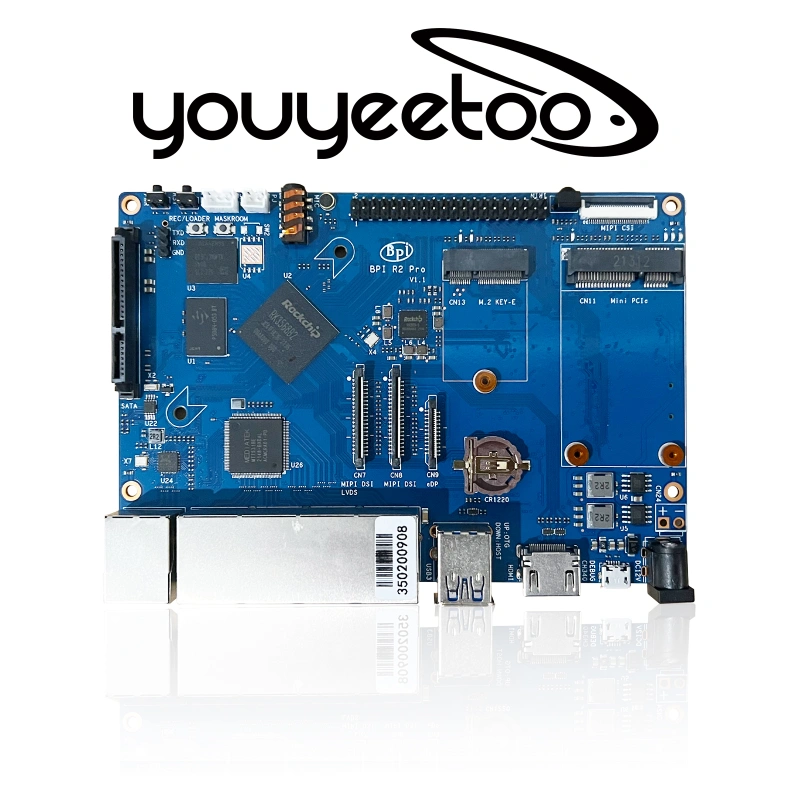 WayPonDEV Banana Pi BPI-M7 Rockchip RK3588 SBC シングル