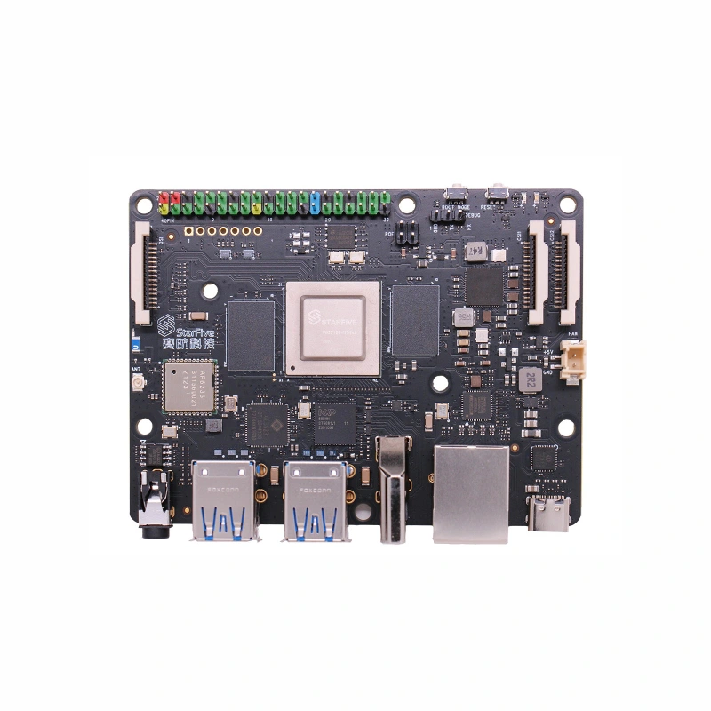 StarFive VisionFive 8GB Single-board Computer with RISC-V support Fedora Linux AI Deep learning
