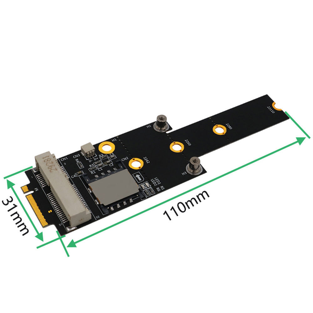 M.2(NGFF) key M to MINI PCIE Adapter - 3G /4G / wifi wireless card module - Adapter