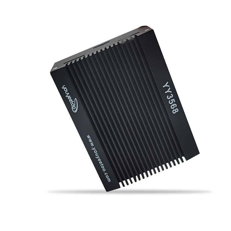 youyeetoo YY3568 Metal Case, Aluminum Alloy Passive Cooling Case for YY3568 Dev Board (Only the Case)