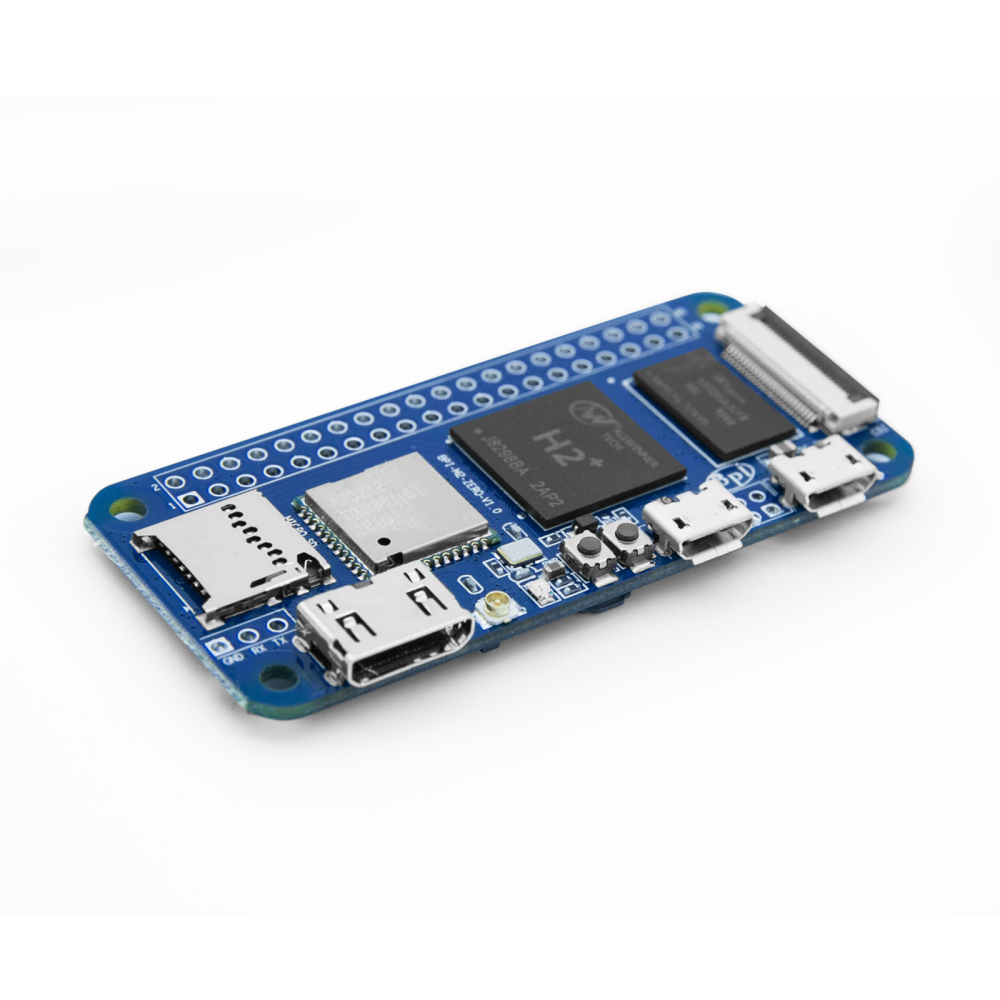Banana Pi BPI-M2 ZERO, Raspberry Pi Zero W Alternative, 512MB SDRAM Mini HDMI onboard WiFi (AP6212) & Bluetooth