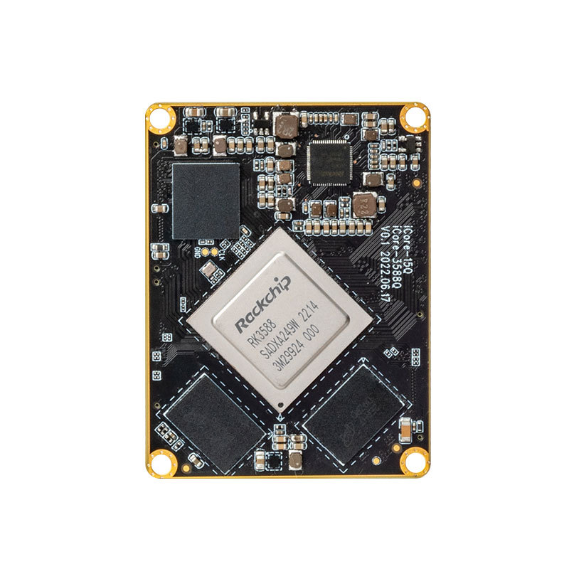 Youyeetoo iCore-3588Q 8K AI Core board RockChip RK3588 SOC 8nm A76 NPU 6 Tops computing power Firm and tight BTB port