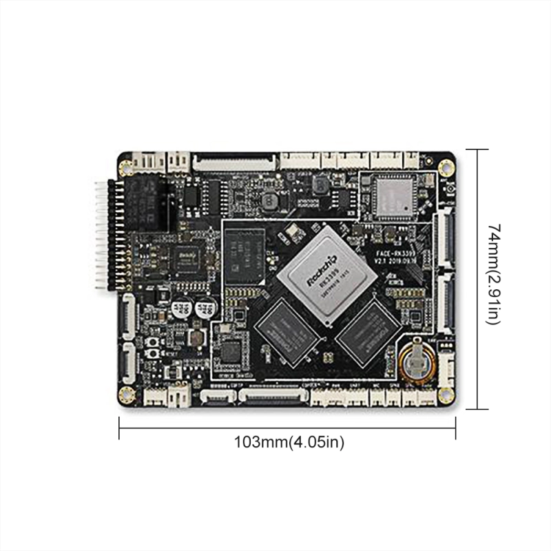 Firefly Face-RK3399 Face Recognition Single Board Computer Main Board for Multiple face Recognition algorithms and Various Recognition Modes
