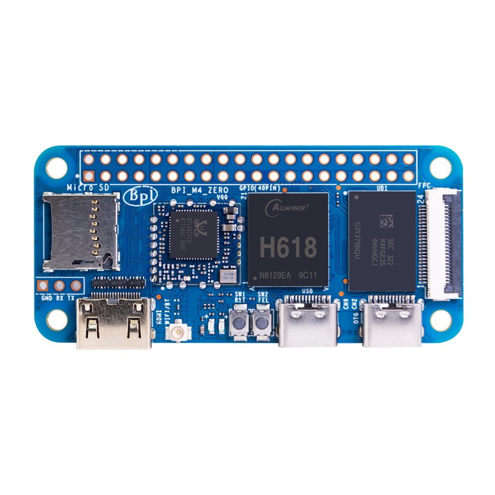 Banana Pi BPI-M4 Zero - Compatible with most RPI Zero W accessories - BPI-M2 ZERO Upgrade