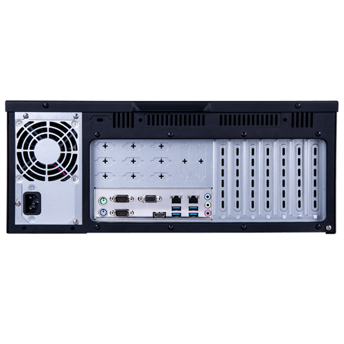 ASUS EBE-4U Standard 19” rackmount 4U chassis with durable 1.2mm SGCC sheet metal