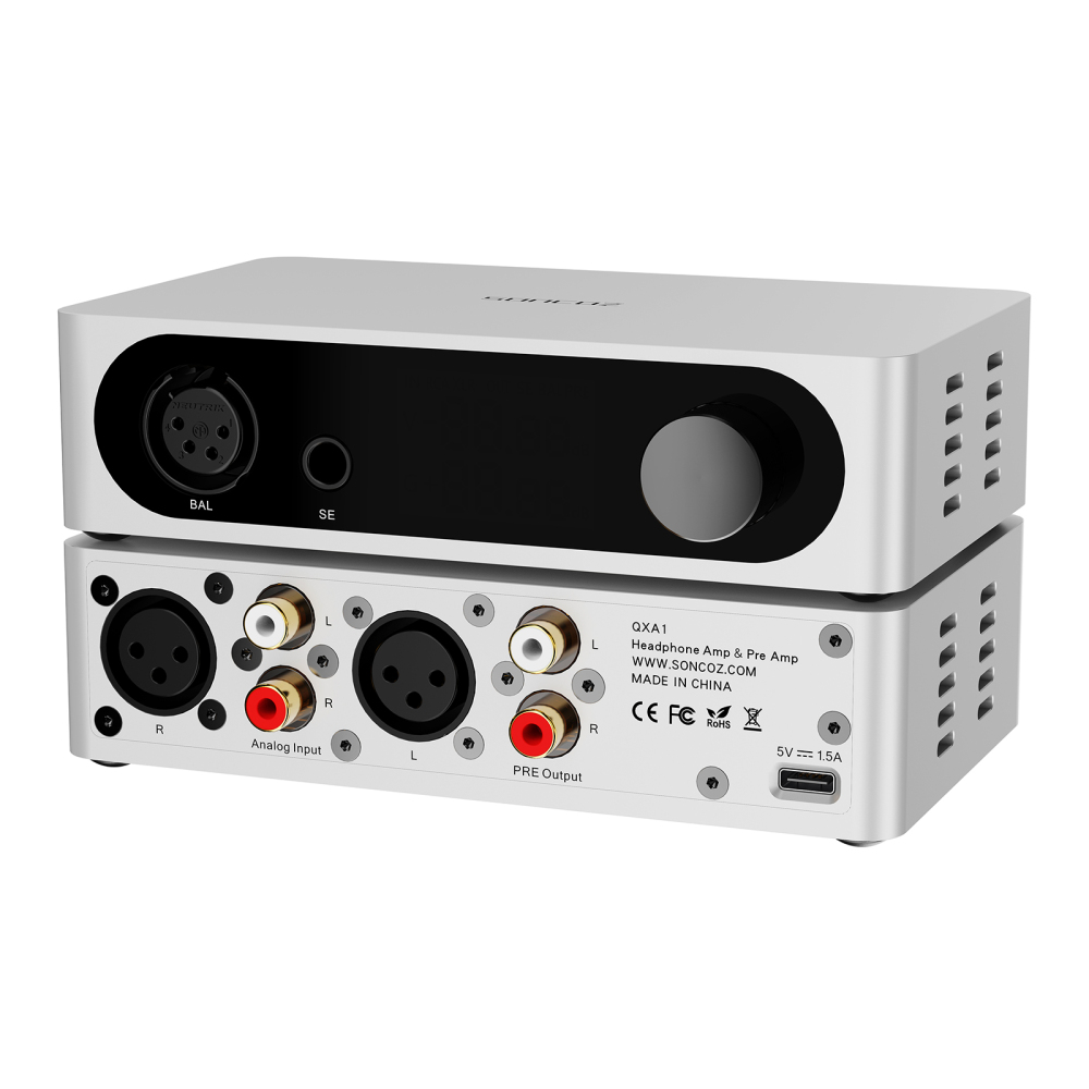 SONCOZ LA-QXA1 Fully balanced Headphone AMP and Pre-AMP