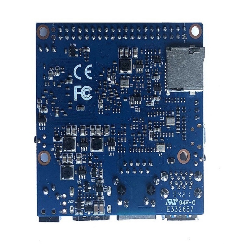 Banana Pi BPI M2 Pro Amlogic S905X3 quad-core Cortex-A55 (2.0 XXGHz) 2GB + 16GB Mali-G31 MP2 GPU Supports Android and Linux
