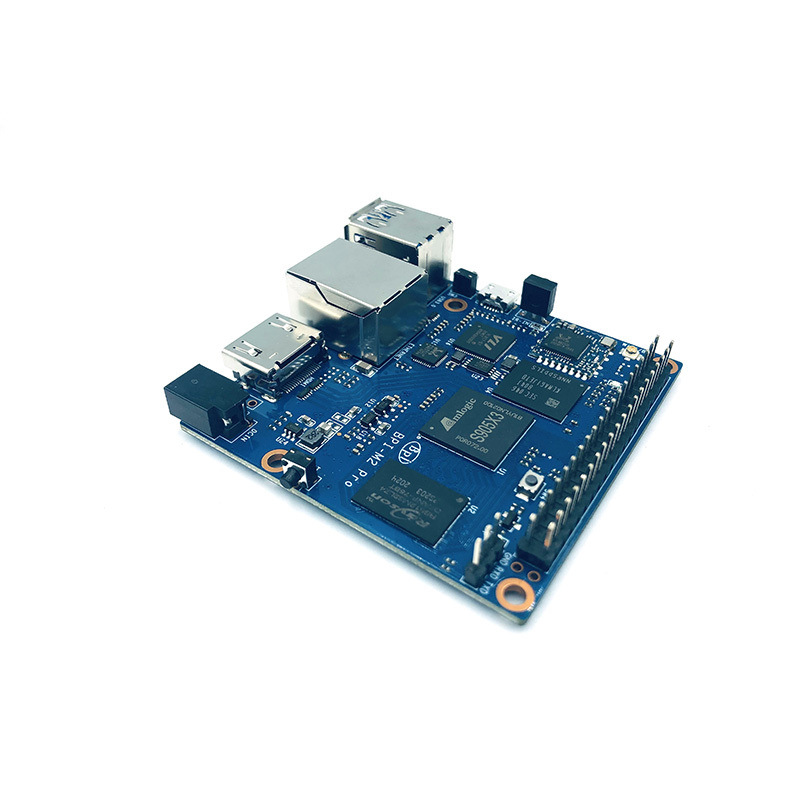 Banana Pi BPI M2 Pro Amlogic S905X3 quad-core Cortex-A55 (2.0 XXGHz) 2GB + 16GB Mali-G31 MP2 GPU Supports Android and Linux
