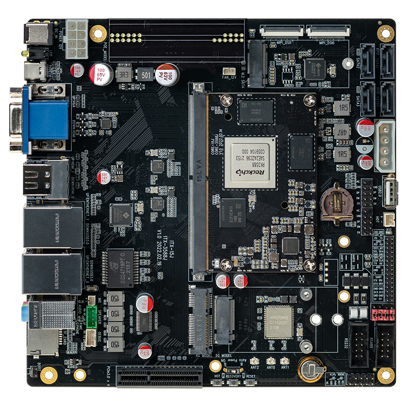 youyeetoo Core-3588J 8K AI Core Board RockChip RK3588 8-core 64-bit 8nm Cortex-A76 NPU 6Tops SBC Supports Android 12.0 Linux