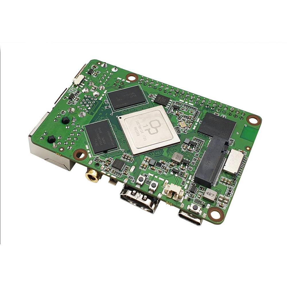 ROCK PI 4 MODEL B+ Rockchip RK3399 - BOARD ONLY (2,4/5GHZ WLAN BLUETOOTH 5.0) ARM Cortex Six Core SBC