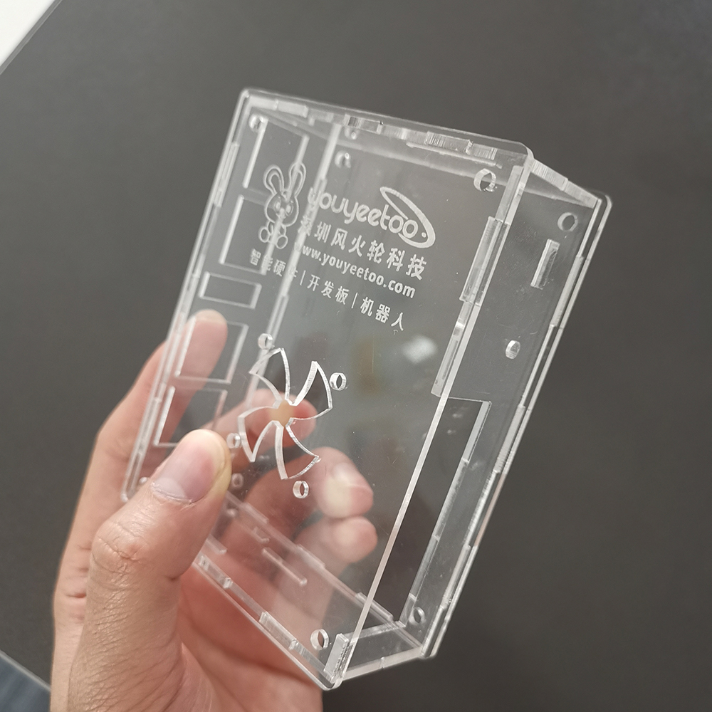 Acrylic Case for Visionfive 2, Visionfive V2 Case with heatsink/fan set