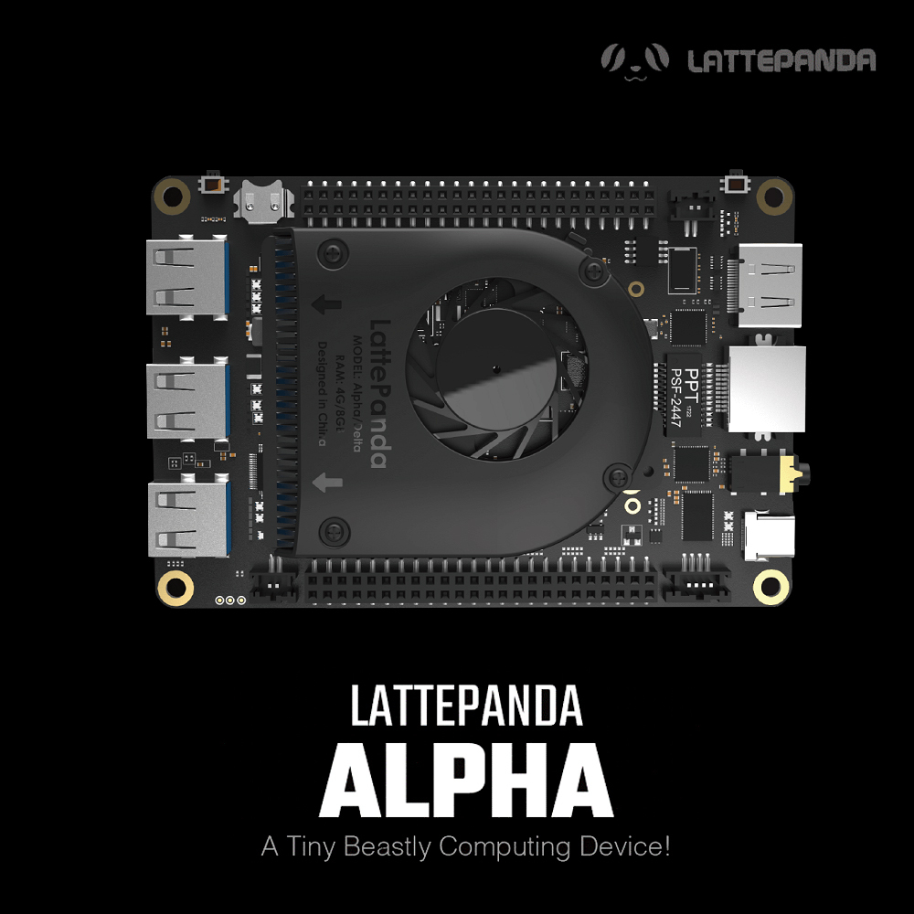 LattePanda Alpha 800s&Alpha 864s-Intel 8100Y CPU Win10 Development Board 8GB / 64GB latte-panda delta