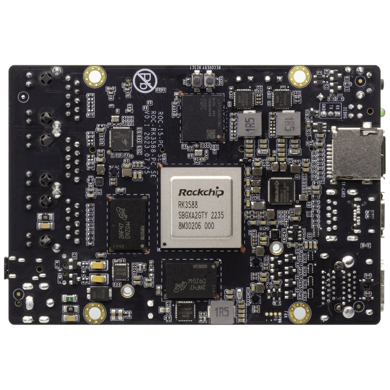 ROC-RK3588-RT Router  -8K 6TOPS AI SBC - Support Android Linux OpenWRT - 2.5GbE M.2 PCIE