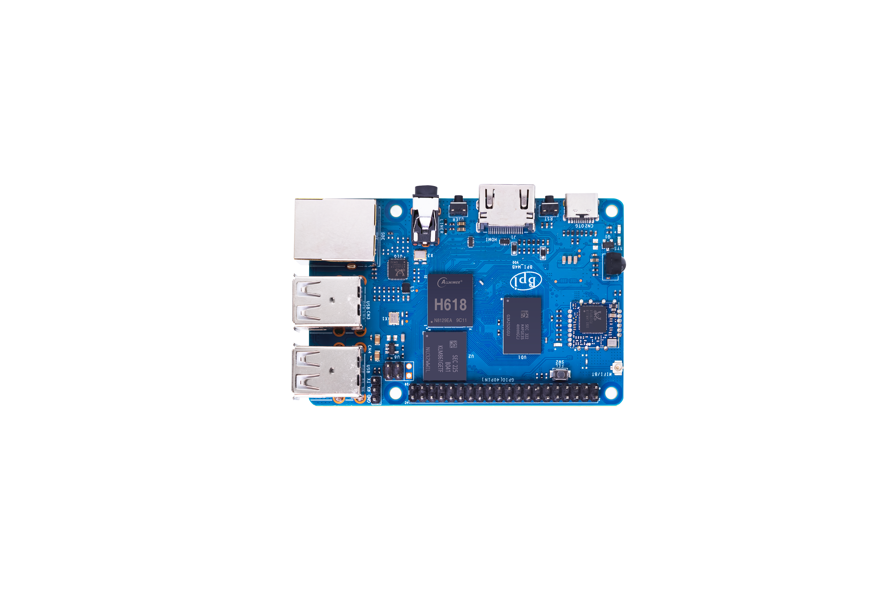 2g Computer Banana Pi BPI-M4 Berry - 2G LPDDR4 RAM 8G eMMC SBC Single Board ...