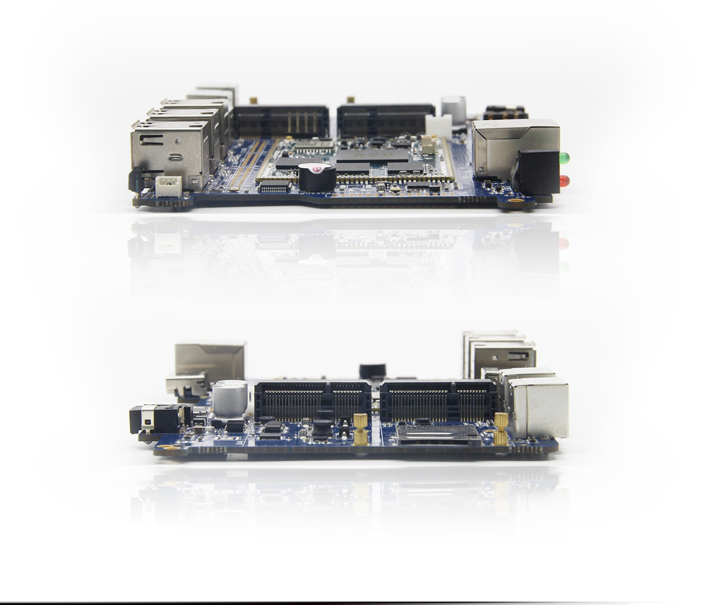 CubieAIO A20 Board open source All In One Mini embedded computer Android Linux UART x4 USB x6 Allwinner A20, ARM DEMO BOARD
