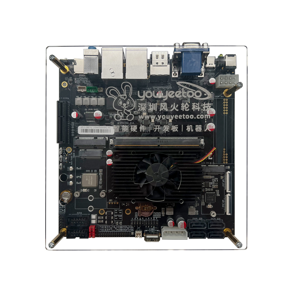 Smartfly Acrylic Case for ITX-3588j Rockchip RK3588 8K AI MainBoard