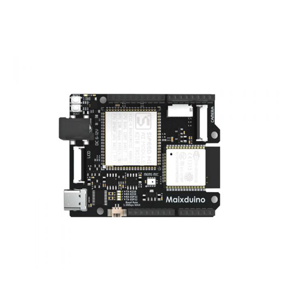 Sipeed Maixduino AI Development Board K210 RISC-V AI+lOT ESP32 Compatible With Arduino. Board 1st RV64 AI board for Edge Computi