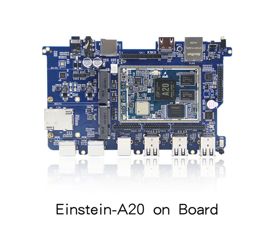 CubieAIO A20 Einstein A20 Core Board Open Source Android Linu Allwinner A20, Cortex A7 with Dual Core,ARM Demo Board