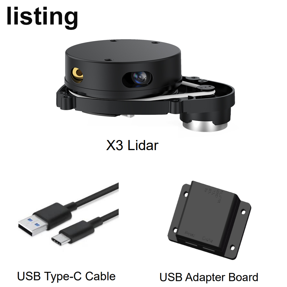 YDLIDAR X3 Lidar Sensor - 8 Meter, 360°,TOF, Robot ROS teaching and research