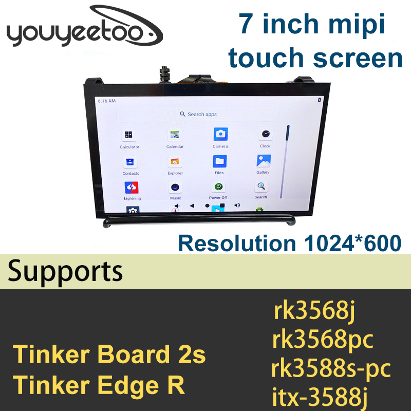 7inch Touch Screen , 5 Point Capacitive Touch Display, DSI